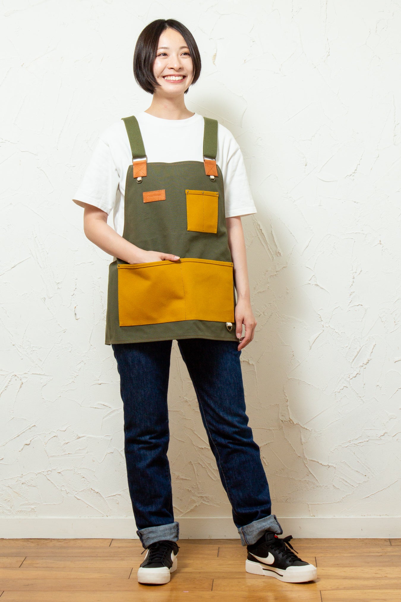 モスグリーン×イエロー_SW