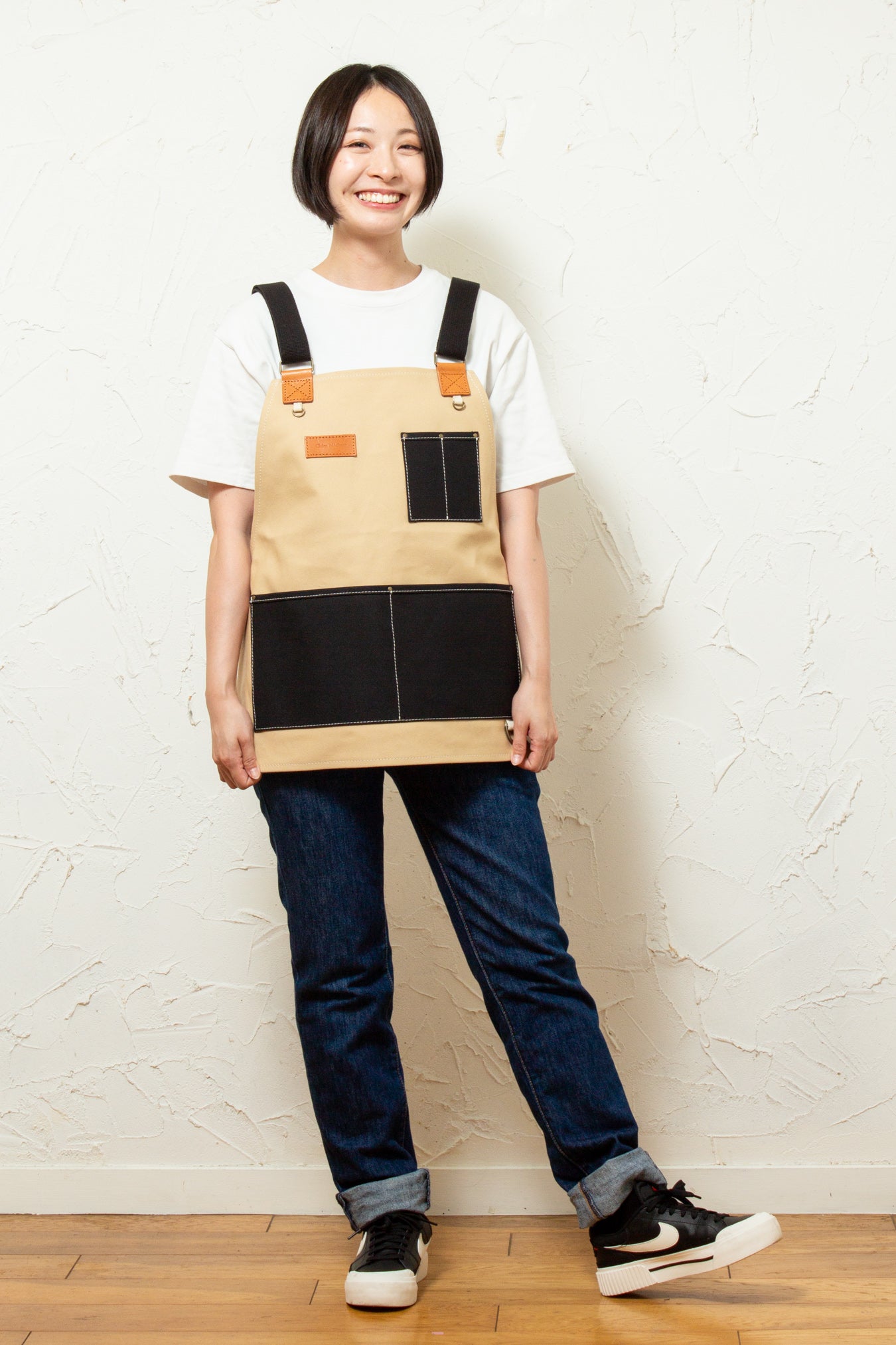 ベージュ×ブラック_SW