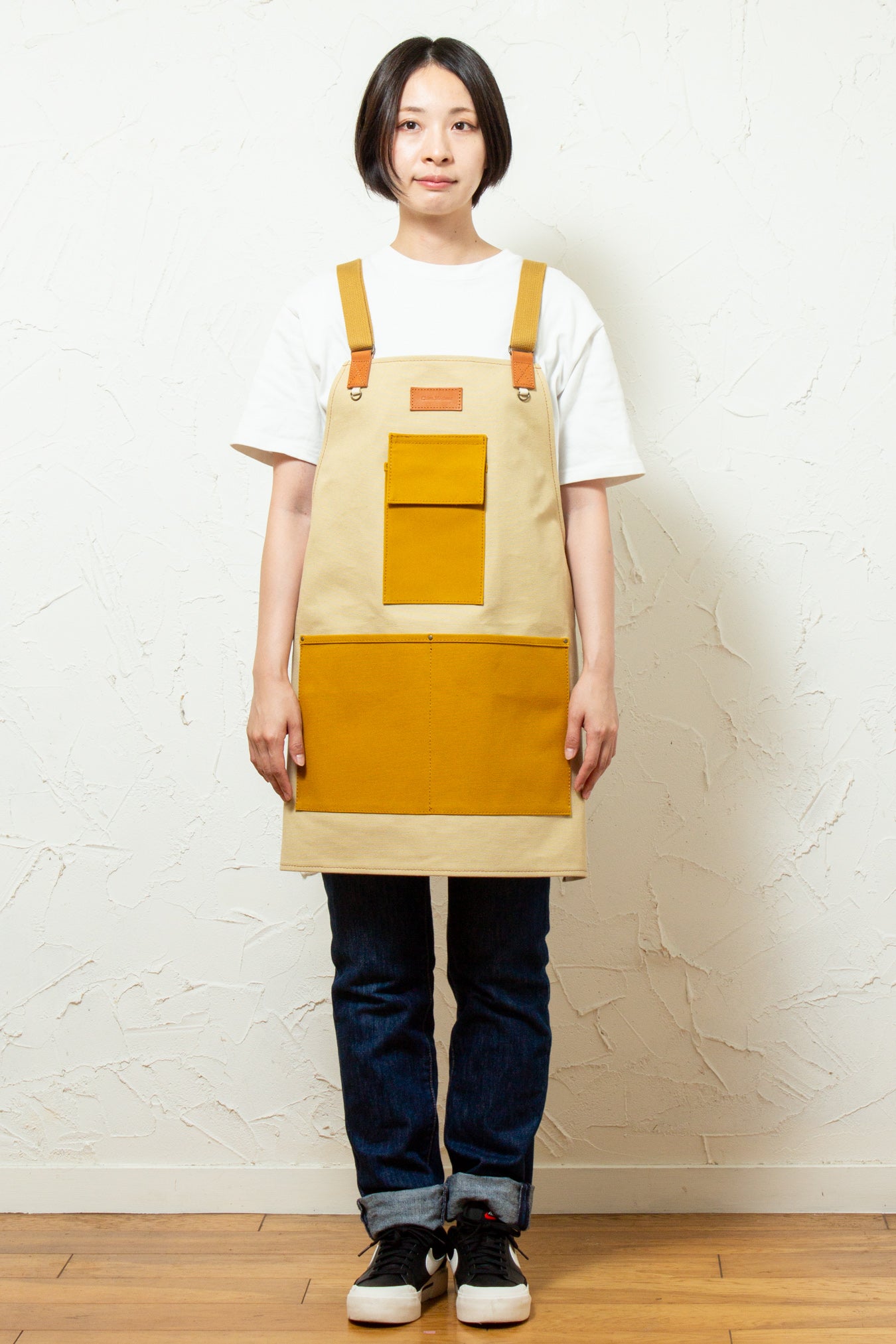 ベージュ×イエロー_LW