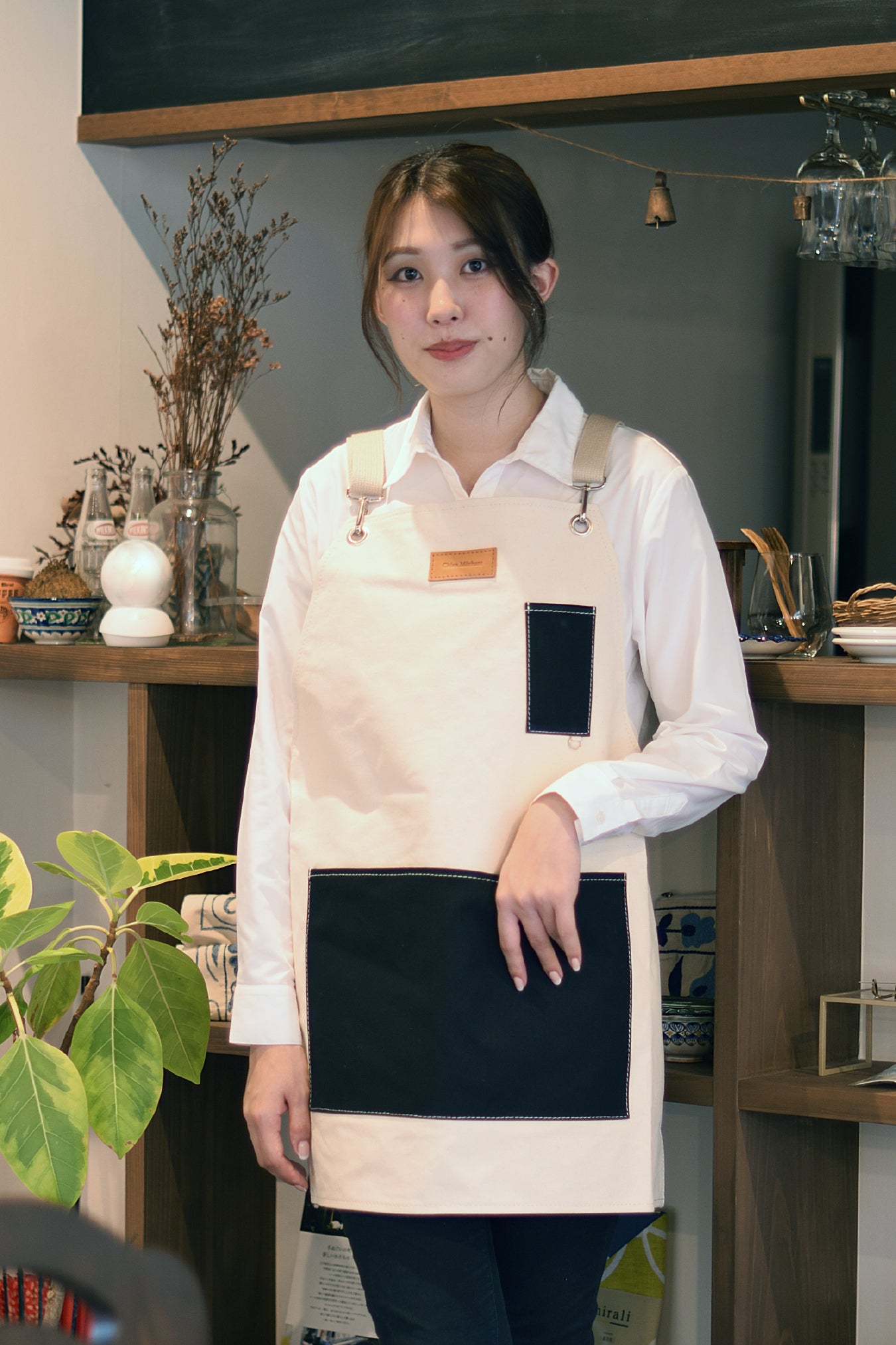 ベージュ×ブラックCF